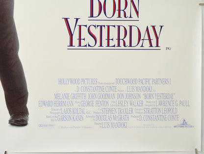 Born Yesterday (Bottom Right) Cinema Quad Movie Poster 