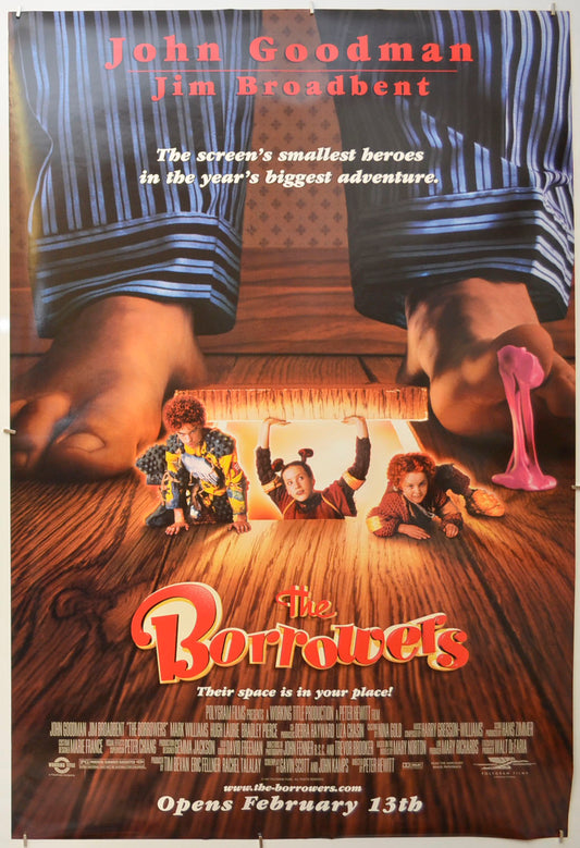 The Borrowers Original One Sheet Poster - Film Poster - Movie Poster