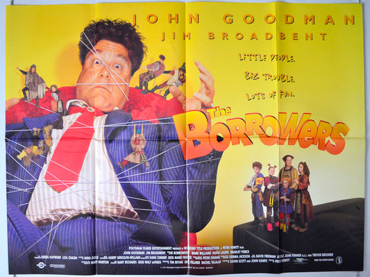 The Borrowers Original British Quad Poster - Movie Poster