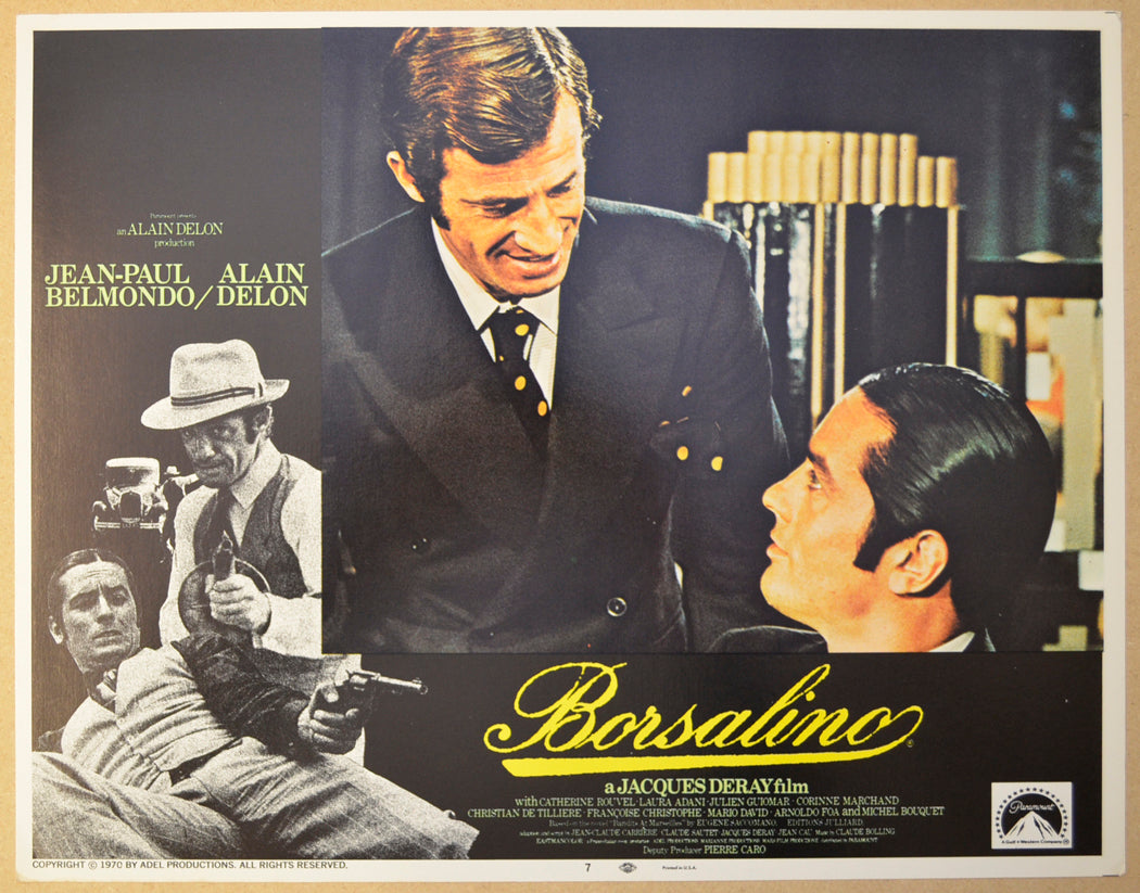 BORSALINO (Card 7) Cinema Lobby Card Set 