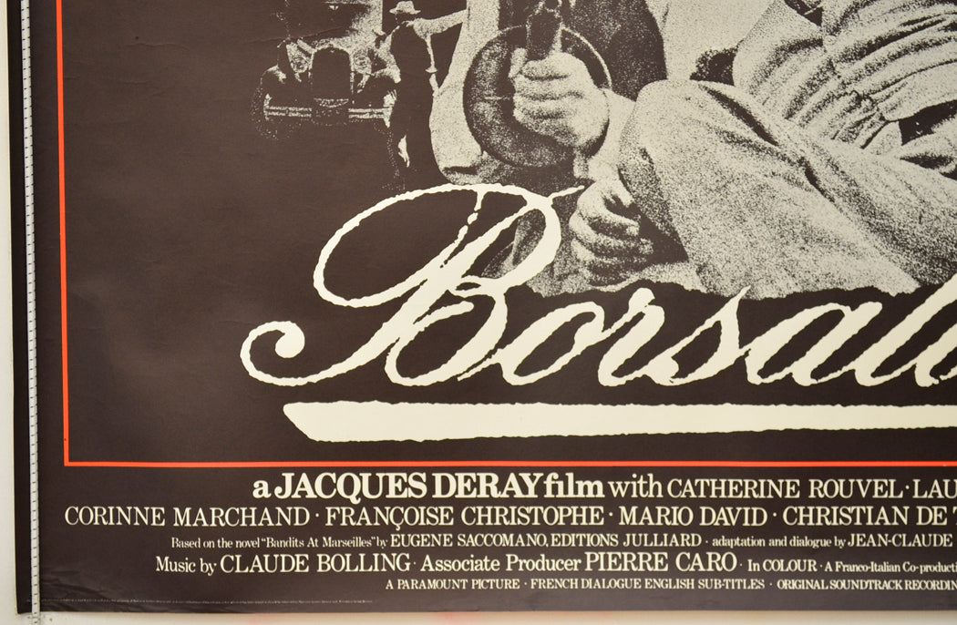 BORSALINO (Bottom Left) Cinema Quad Movie Poster 