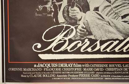 BORSALINO (Bottom Left) Cinema Quad Movie Poster 