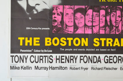 THE BOSTON STRANGLER (Bottom Left) Cinema Quad Movie Poster 