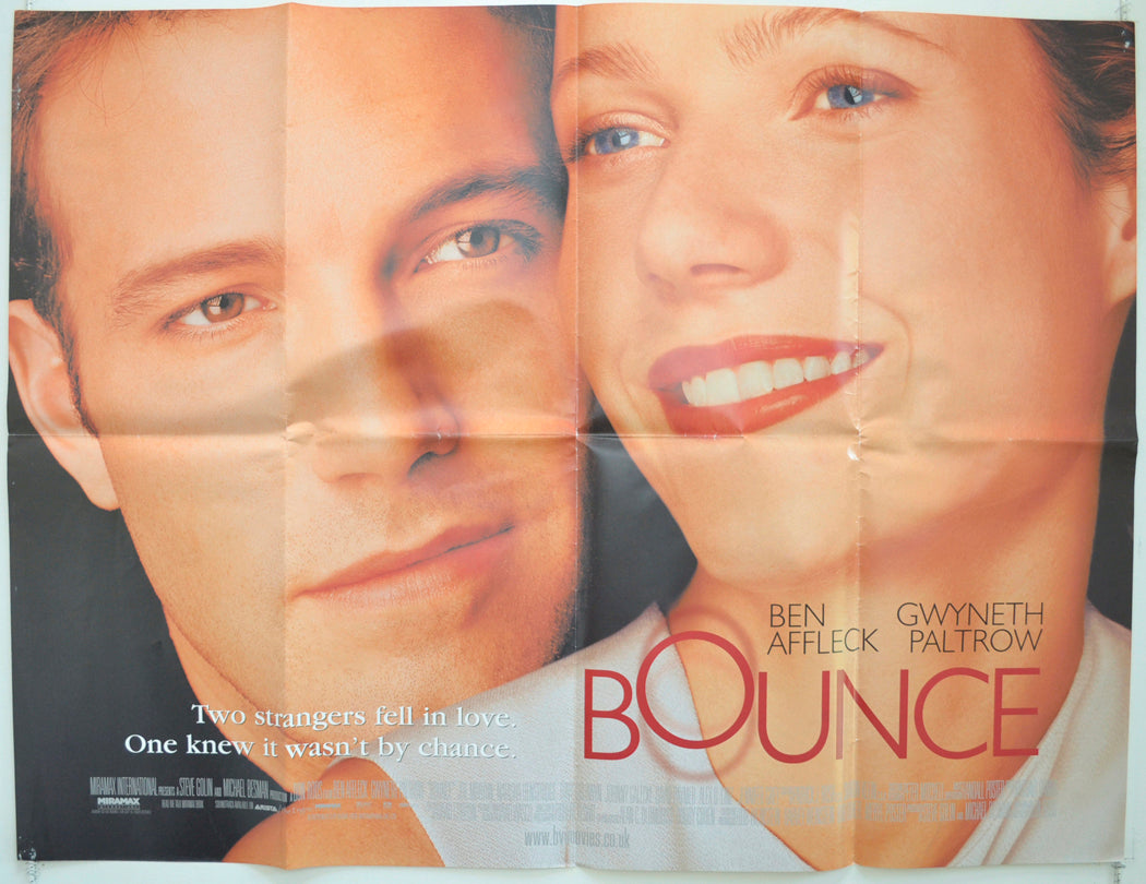 Bounce Original Quad Poster - Film Poster - Movie Poster  