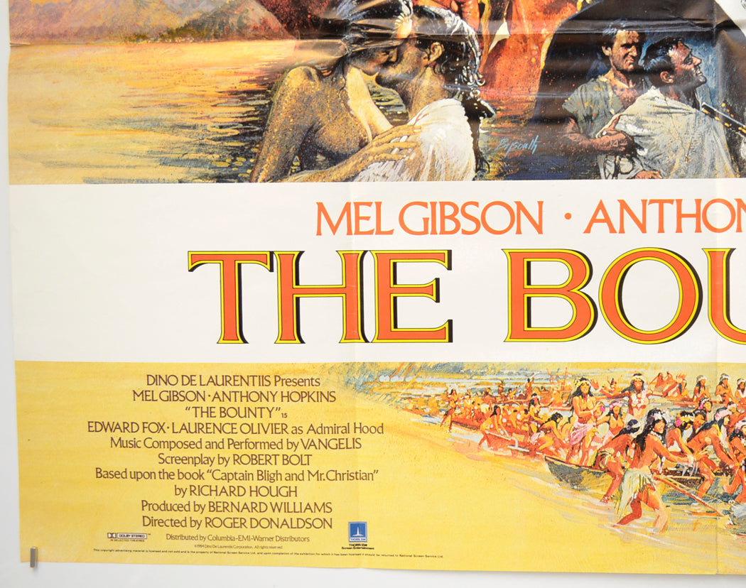 THE BOUNTY (Bottom Left) Cinema Quad Movie Poster 