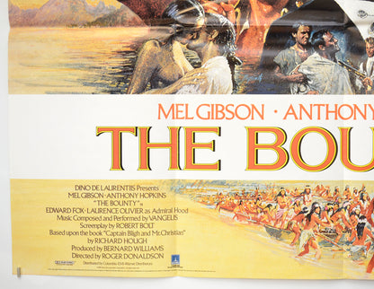 THE BOUNTY (Bottom Left) Cinema Quad Movie Poster 