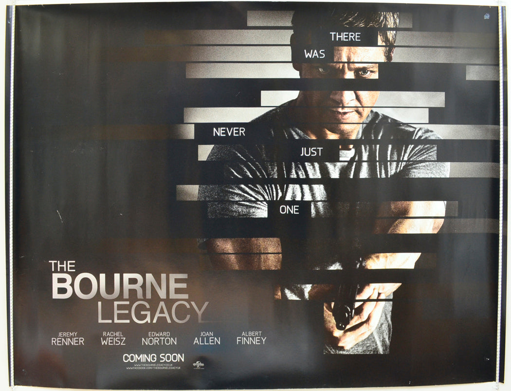 The Bourne Legacy  (Teaser / Advance Version)   Original Quad Poster - Film Poster - Movie Poster  