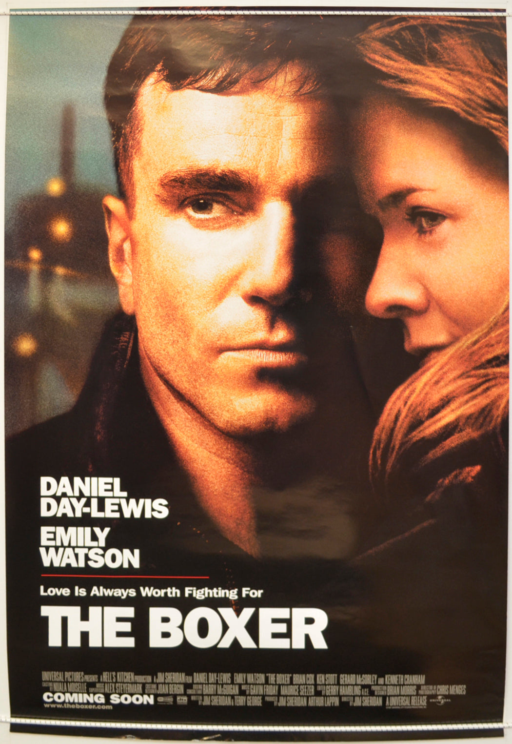 The Boxer  Original One Sheet Poster - Film Poster - Movie Poster 