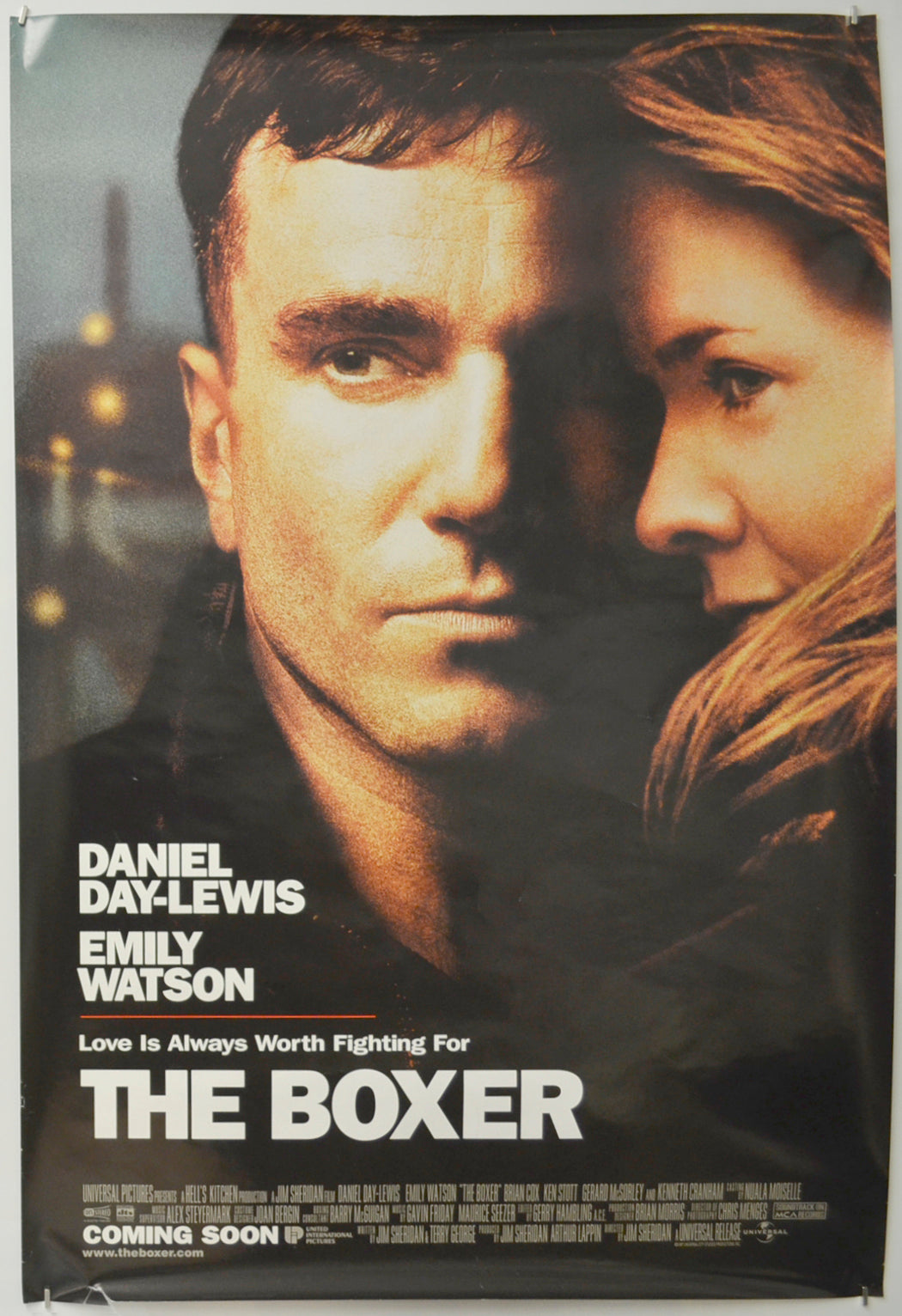 The Boxer  Original One Sheet Poster - Film Poster - Movie Poster