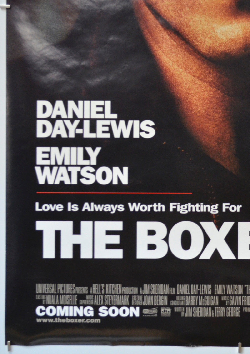 THE BOXER (Bottom Left) Cinema One Sheet Movie Poster 