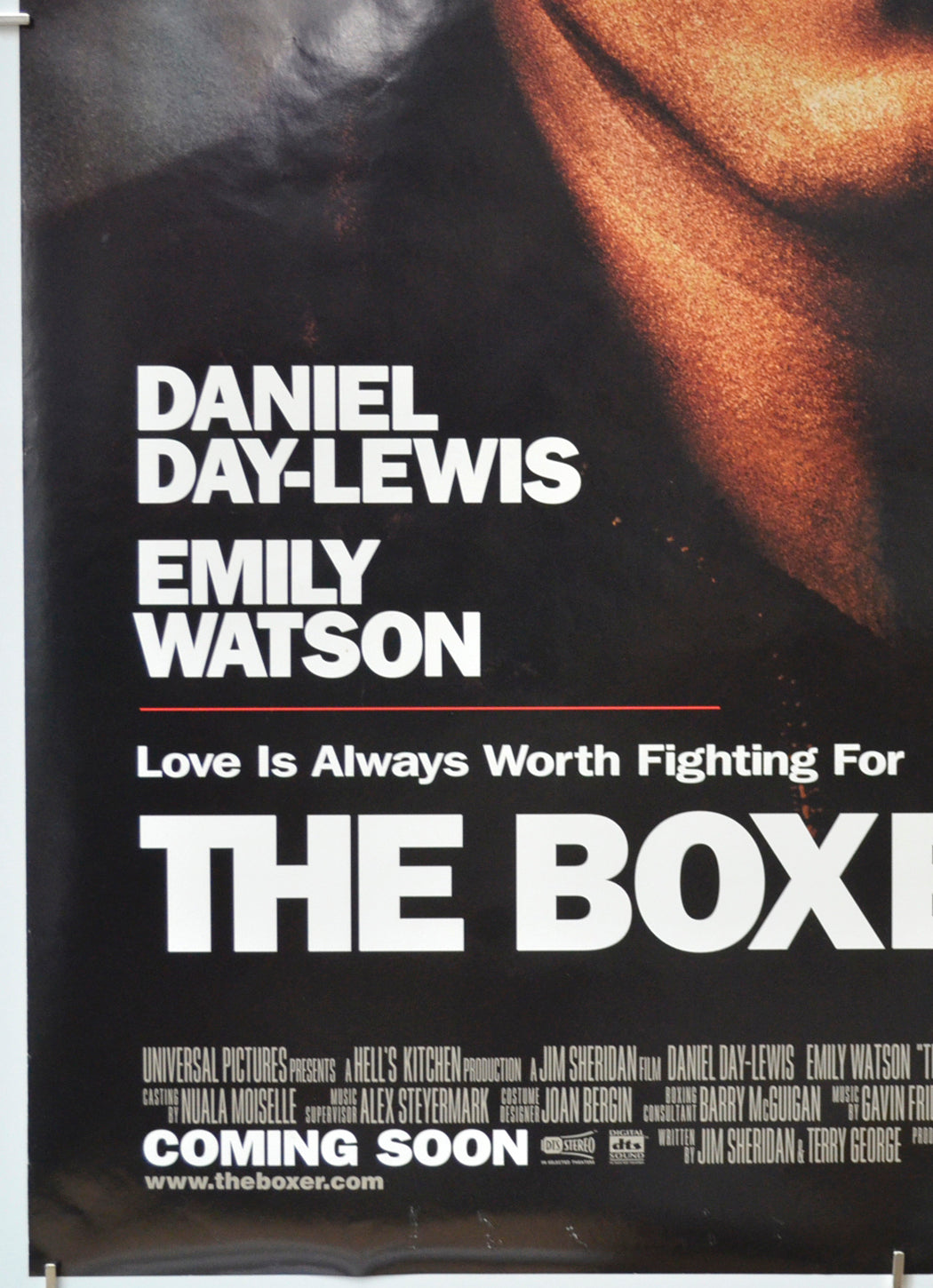 THE BOXER (Bottom Left) Cinema One Sheet Movie Poster 