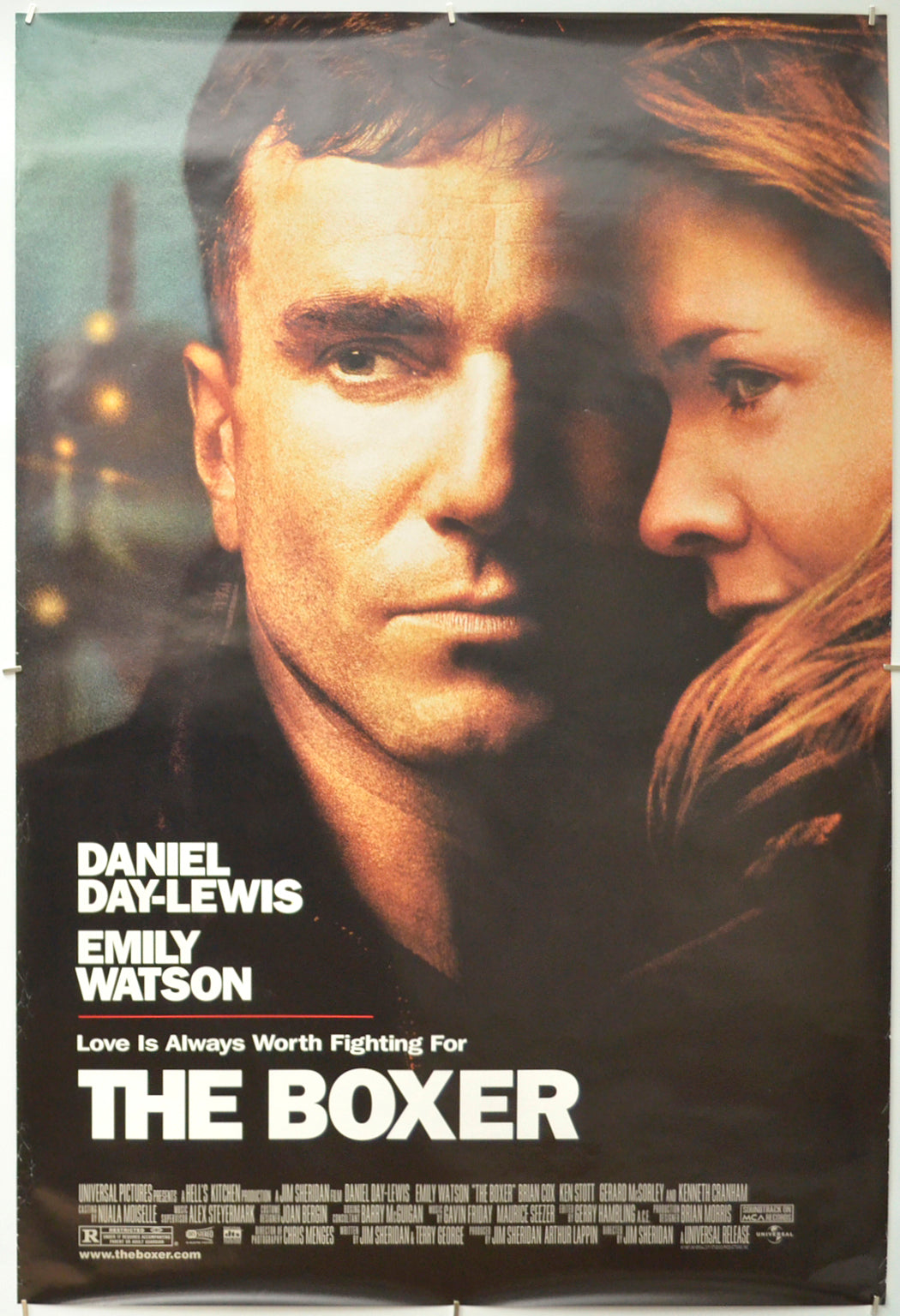 The Boxer Original One Sheet Poster - Film Poster - Movie Poster