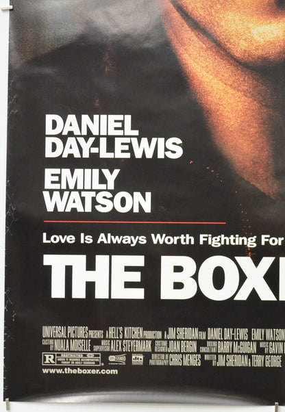 THE BOXER (Bottom Left) Cinema One Sheet Movie Poster 