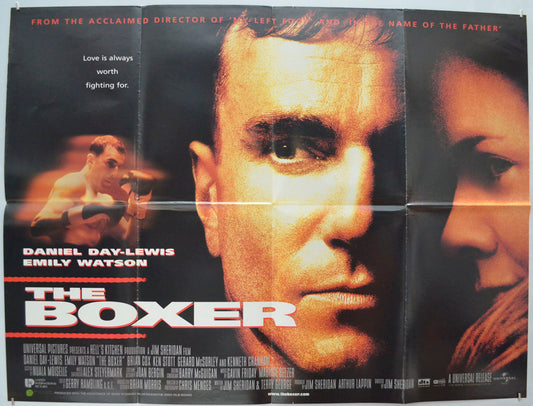 The Boxer Original Quad Poster - Film Poster - Movie Poster