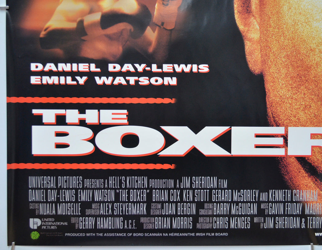 THE BOXER (Bottom Left) Cinema Quad Movie Poster 