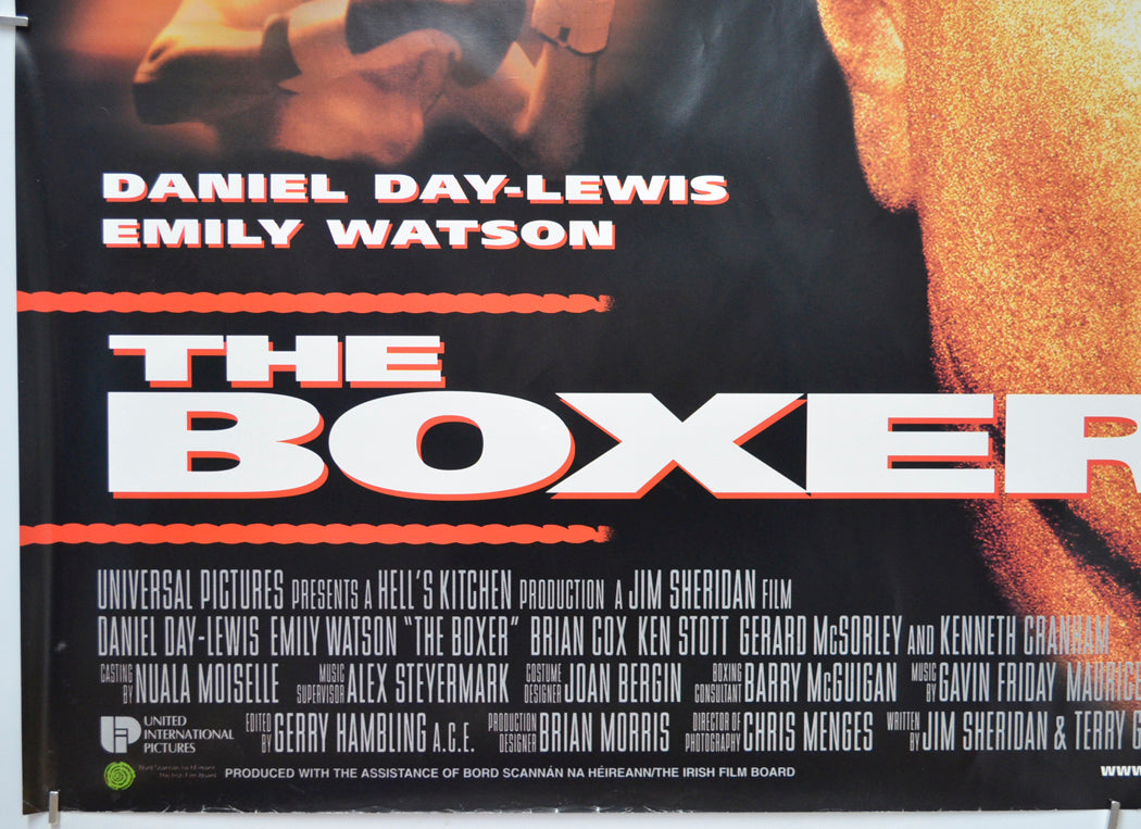 THE BOXER (Bottom Left) Cinema Quad Movie Poster 