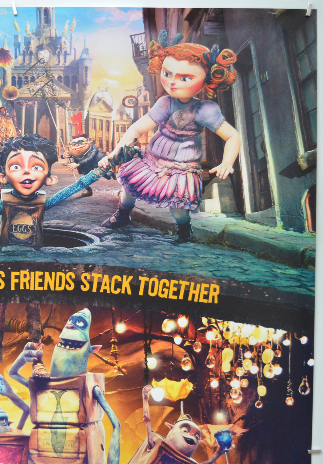 THE BOXTROLLS (Top Right) Cinema One Sheet Movie Poster 