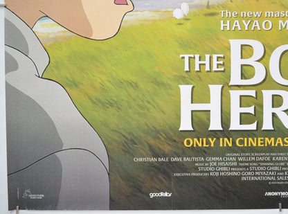THE BOY AND THE HERON (Bottom Left) Cinema Quad Movie Poster 