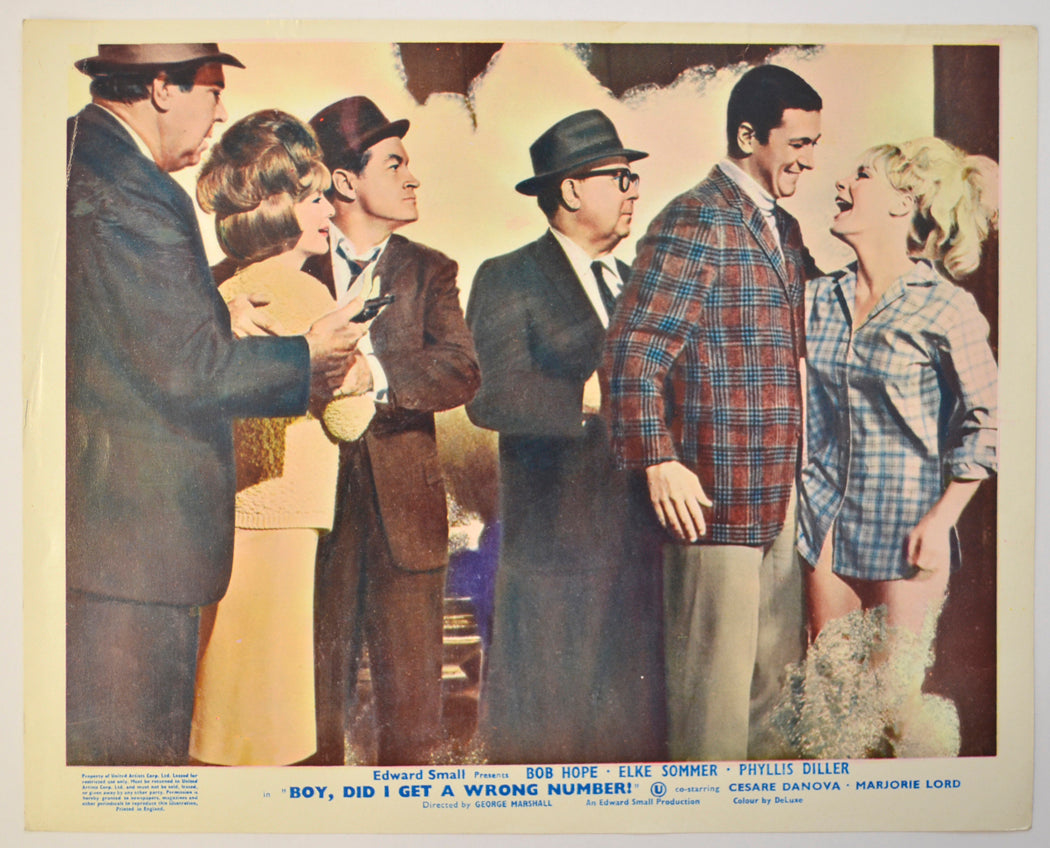 BOY DID I GET A WRONG NUMBER (Card 6) Cinema Colour FOH Stills / Lobby Cards 