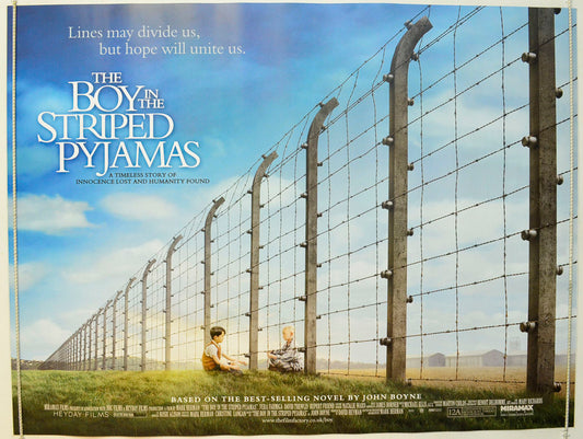 The Boy In The Striped Pyjamas  Original British Quad Poster - Film Poster - Movie Poster