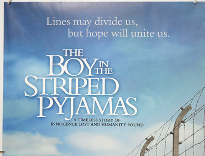 THE BOY IN THE STRIPED PYJAMAS (Top Left) Cinema Quad Movie Poster 