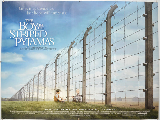 The Boy In The Striped Pyjamas - Original Quad Poster - Film Poster - Movie Poster