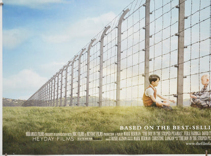 THE BOY IN THE STRIPED PYJAMAS (Bottom Left) Cinema Quad Movie Poster 