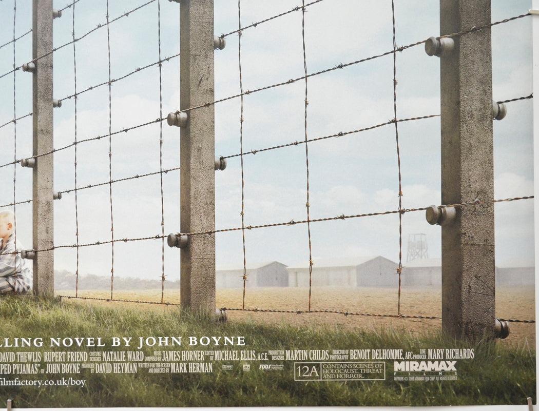 THE BOY IN THE STRIPED PYJAMAS (Bottom Right) Cinema Quad Movie Poster 