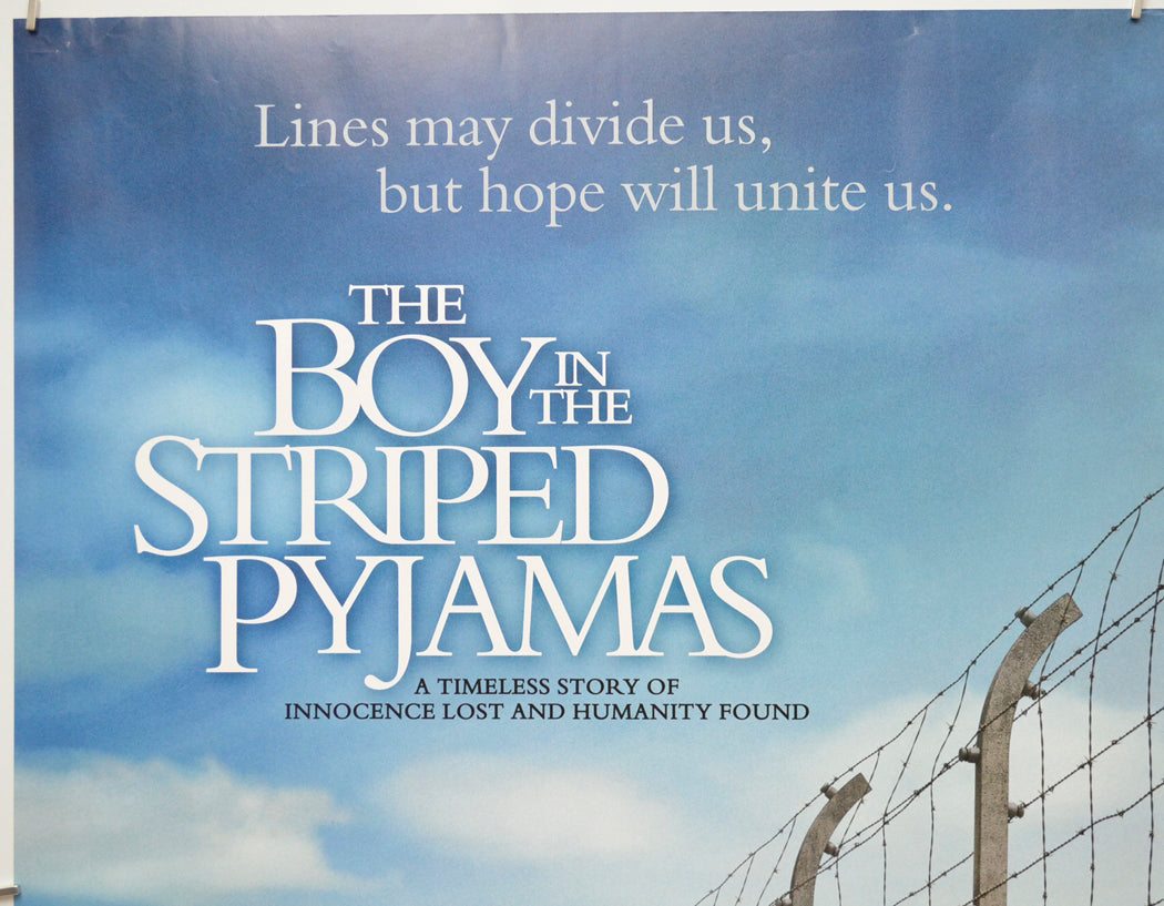 THE BOY IN THE STRIPED PYJAMAS (Top Left) Cinema Quad Movie Poster 