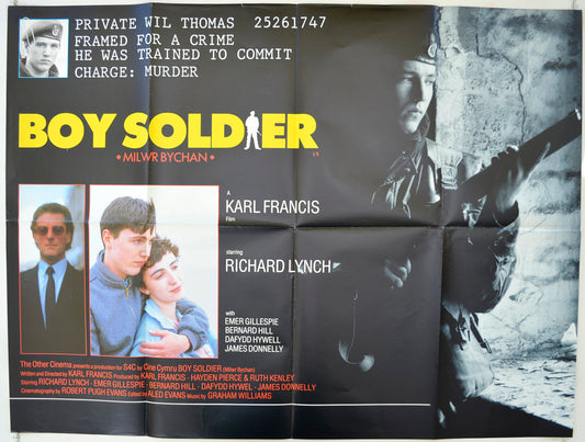 Boy Soldier  (a.k.a. Milwr Bychan)  Original Quad Poster - Film Poster - Movie Poster 