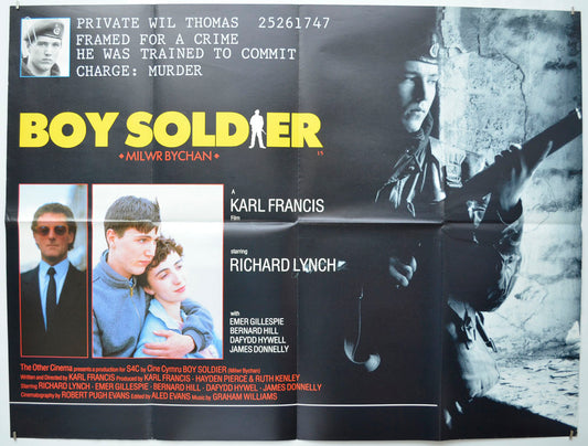 Boy Soldier (a.k.a. Milwr Bychan) Original Quad Poster - Film Poster - Movie Poster