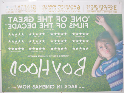 BOYHOOD (Back) Cinema Quad Movie Poster 