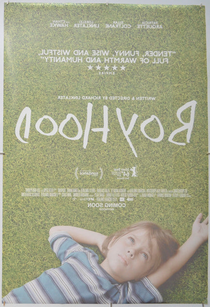 Boyhood (Back) Cinema One Sheet Movie Poster 