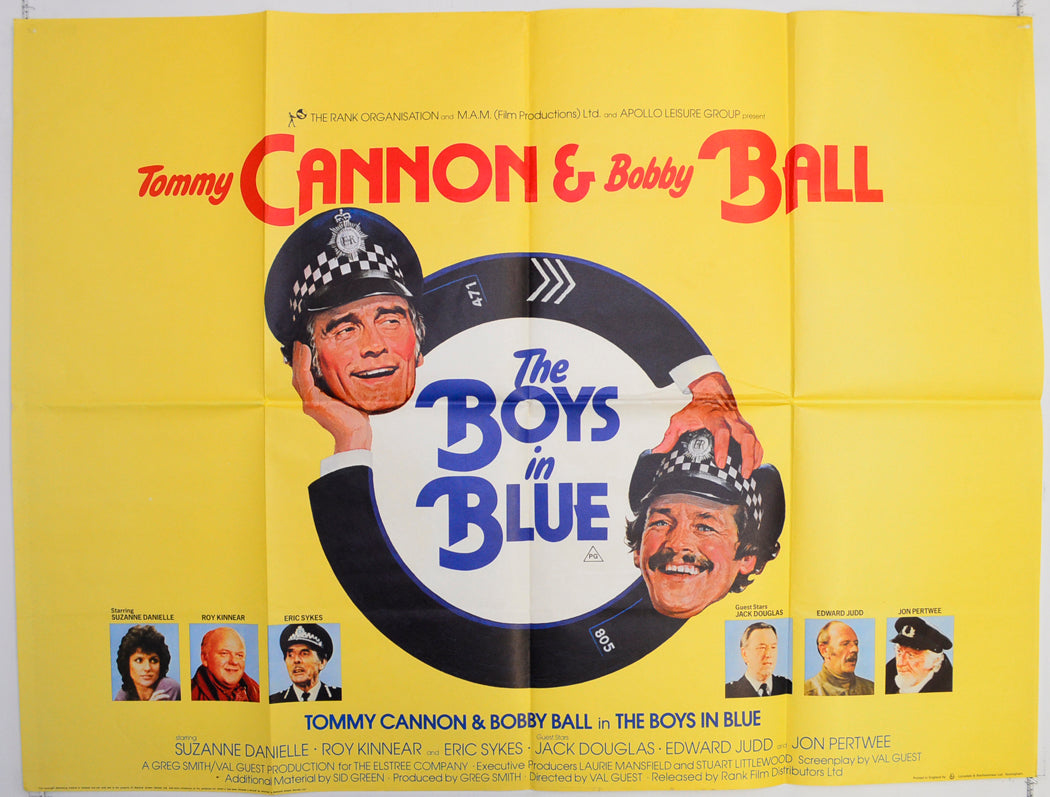 The Boys In Blue Original Quad Poster - Film Poster - Movie Poster  