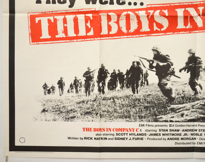 THE BOYS IN COMPANY C (Bottom Left) Cinema Quad Movie Poster 