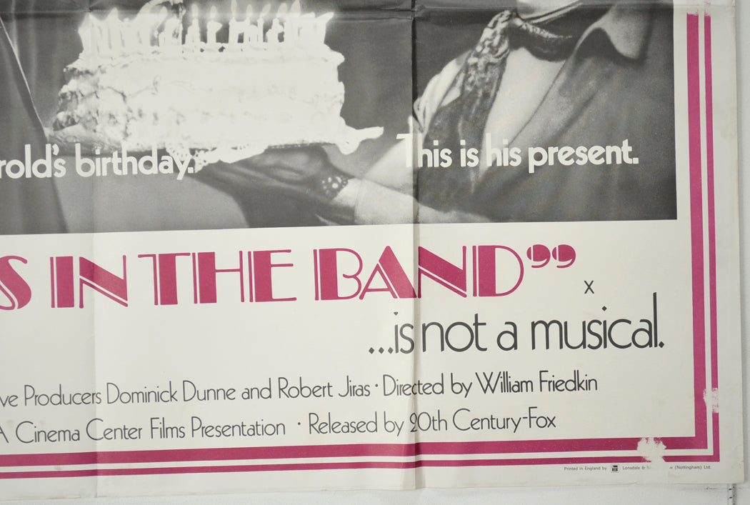 THE BOYS IN THE BAND (Bottom Right) Cinema Quad Movie Poster 