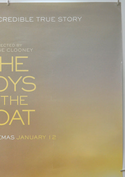 THE BOYS IN THE BOAT (Top Right) Cinema One Sheet Movie Poster 