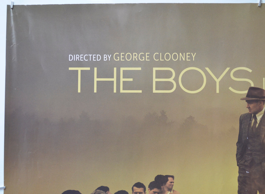 THE BOYS IN THE BOAT (Top Left) Cinema Quad Movie Poster 