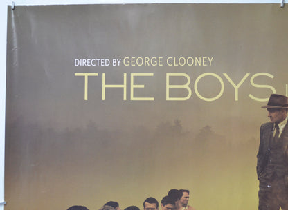 THE BOYS IN THE BOAT (Top Left) Cinema Quad Movie Poster 