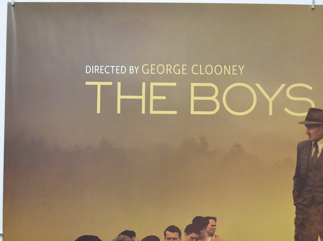 THE BOYS IN THE BOAT (Top Left) Cinema Quad Movie Poster 
