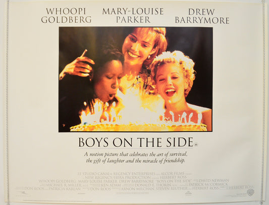 Boys On The Side  Original British Quad Poster - Film Poster - Movie Poster 