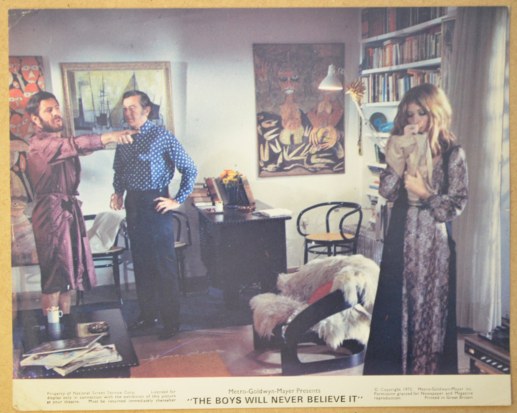 THE BOYS WILL NEVER BELIEVE IT (Card 4) Cinema 7 Colour FOH Stills / Lobby Cards 