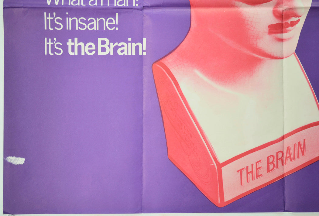 THE BRAIN (Bottom Left) Cinema Quad Movie Poster 