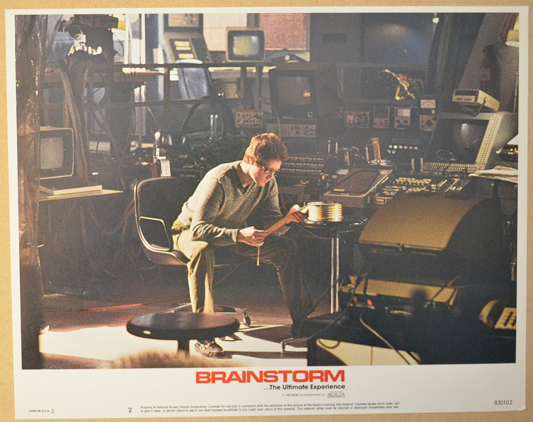 BRAINSTORM (Card 2) Cinema Lobby Card Set 