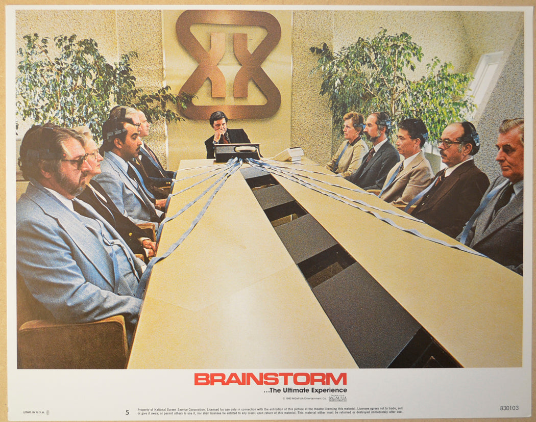 BRAINSTORM (Card 5) Cinema Lobby Card Set 