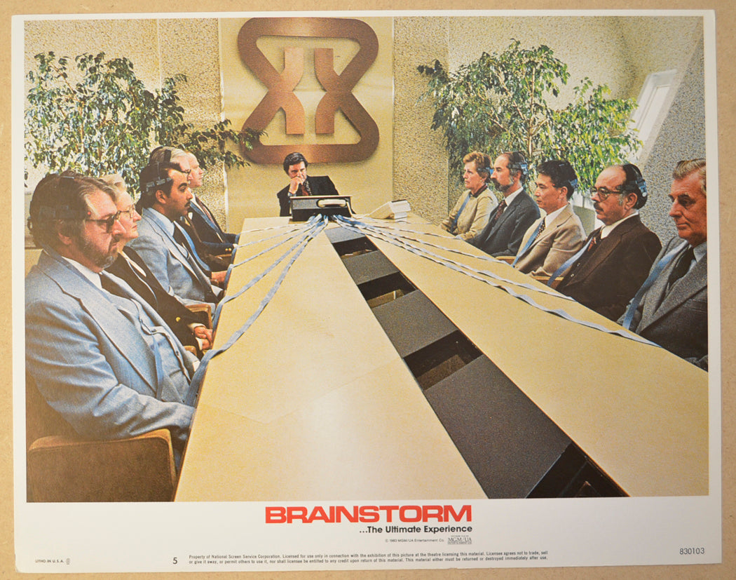 BRAINSTORM (Card 5) Cinema Lobby Card Set 