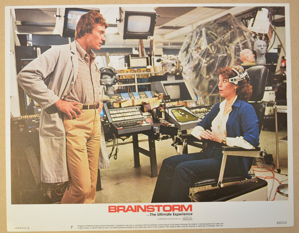 BRAINSTORM (Card 7) Cinema Lobby Card Set 