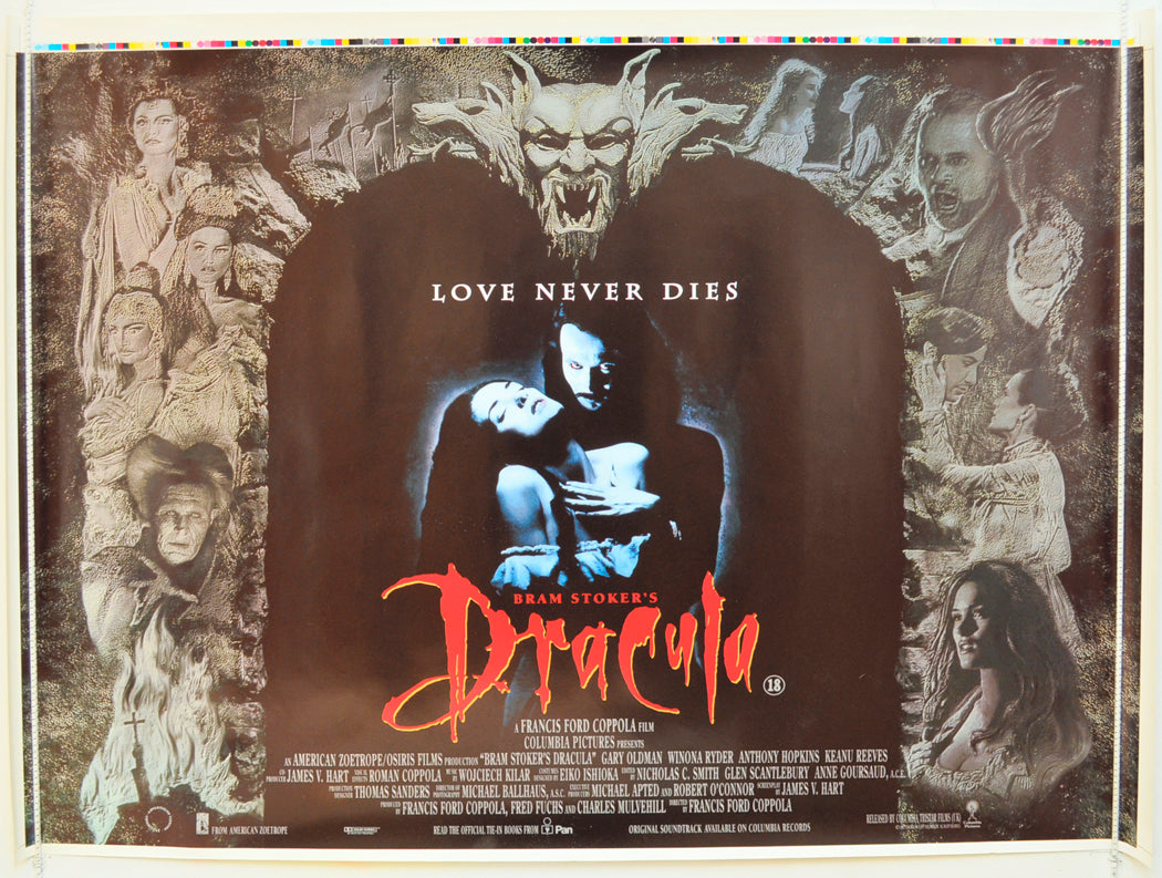 Bram Stoker's Dracula  (Printers Proof)   Original Quad Poster - Film Poster - Movie Poster  