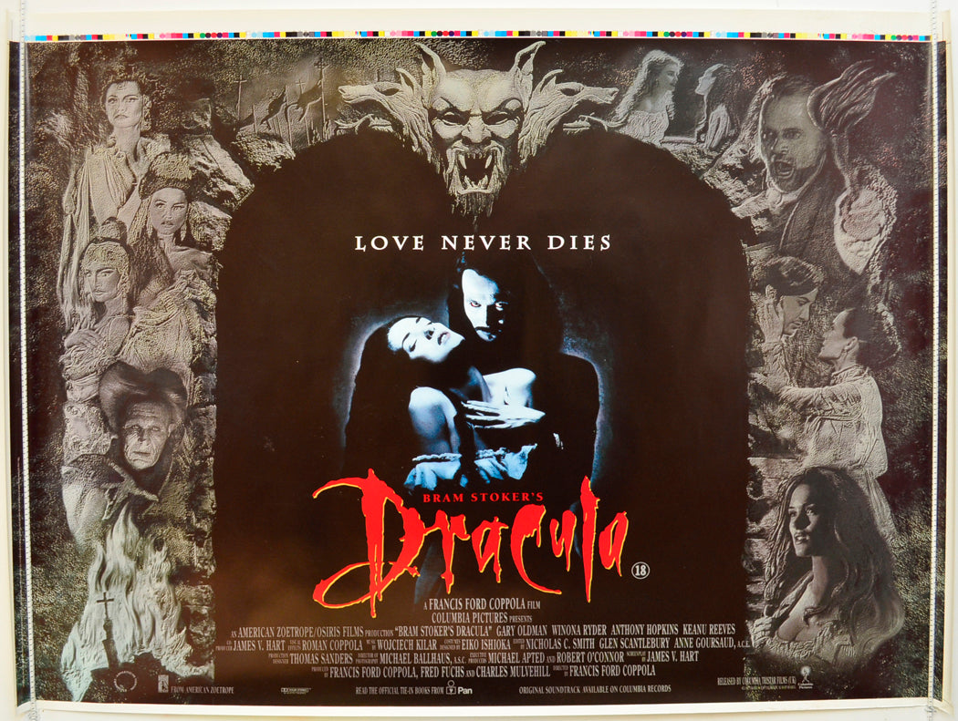 Bram Stoker's Dracula  (Printers Proof)   Original Quad Poster - Film Poster - Movie Poster  