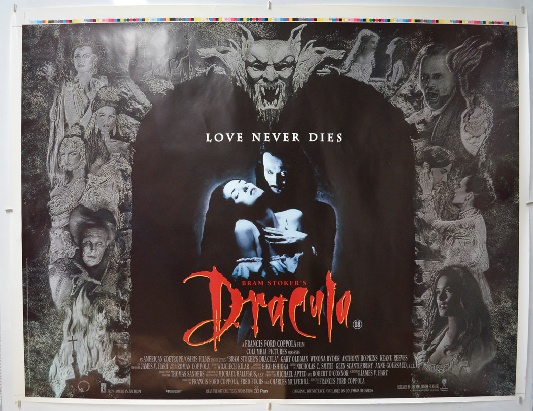 Bram Stoker’s Dracula (Printers Proof)  Original Quad Poster - Film Poster - Movie Poster